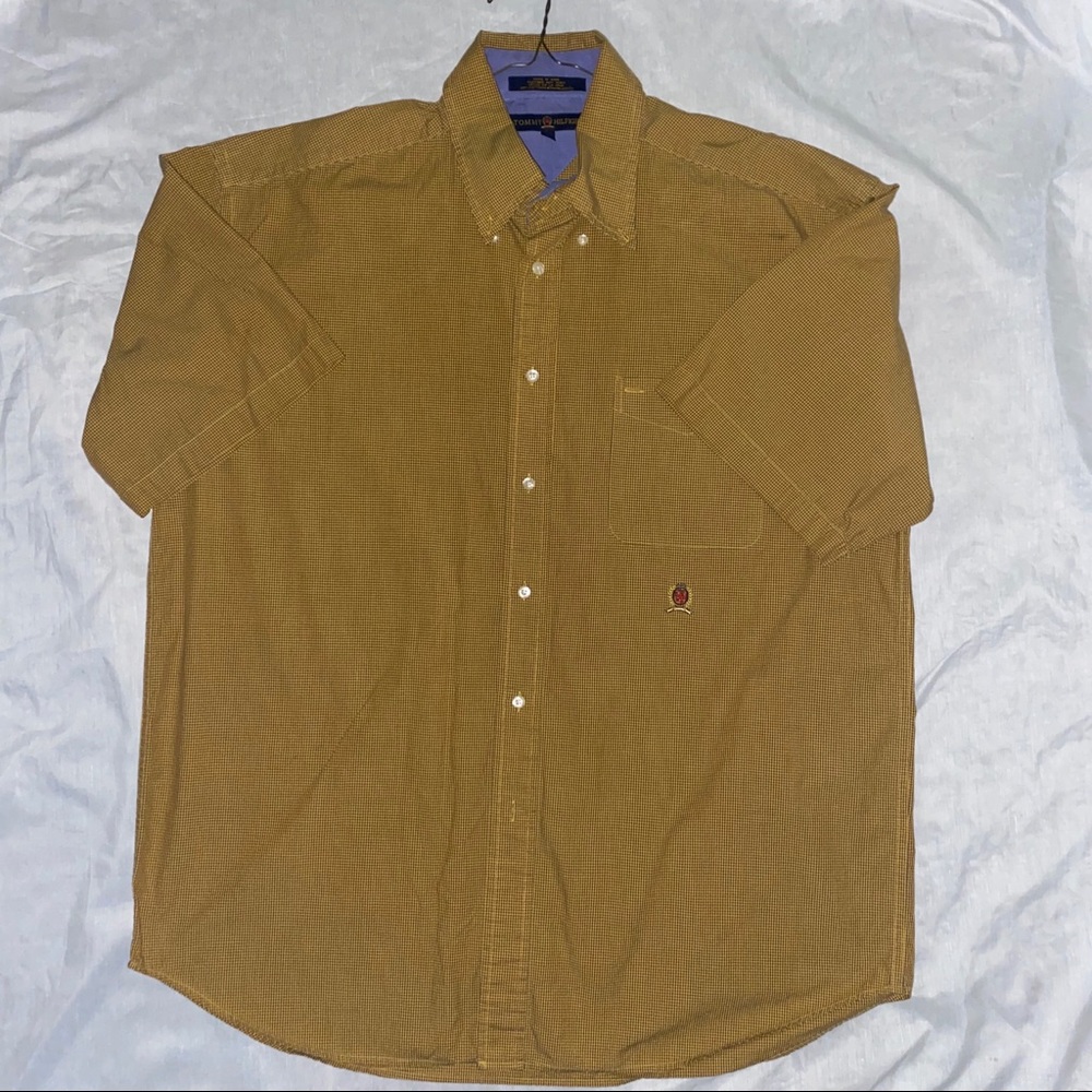Vintage Tommy Hilfiger Short Sleeve Button Up